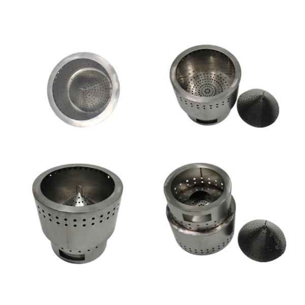 Welding 0.6mm Rectangular Small Mini Rocket Stove Stainless Steel