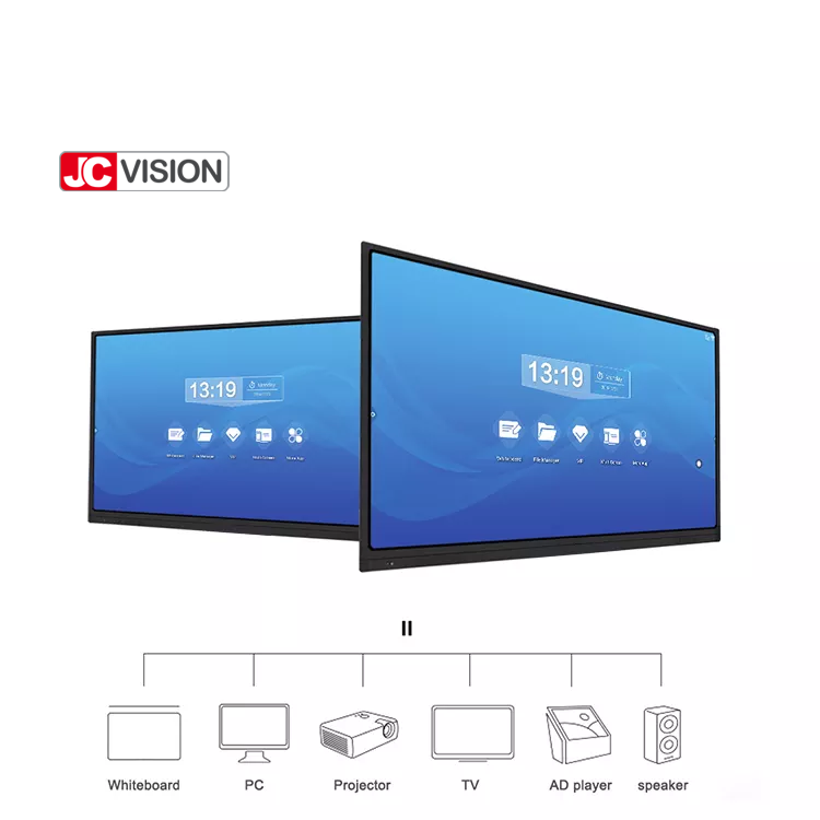 Доска Jcvision умная писать взаимодействующая белая воспитательная и решение конференции