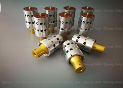 Customized OEM Aluminum Alloy 20Khz Transducer With Gold Front Masses