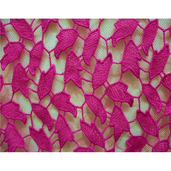 Garment Accessories Chemical Lace Fabric  Water Soluble Embroidery  lace fabric Like Fish  in Different  Color