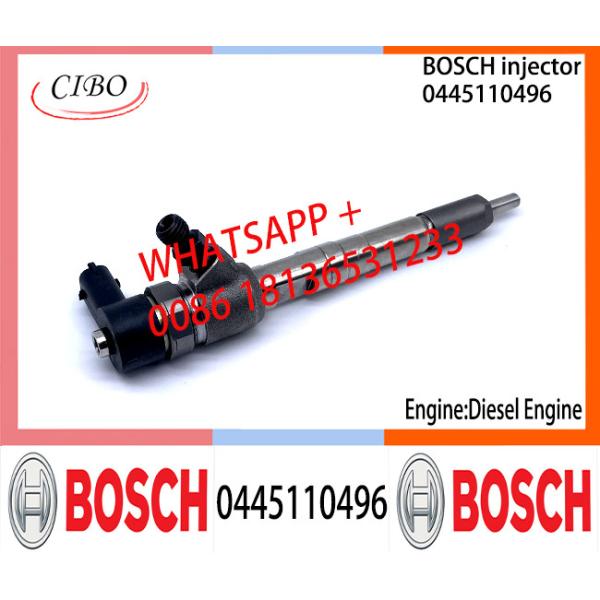 Injetor de combustível comum 0445110496 do trilho do injetor de BOSCH 0445110557 0445110580 0445110698 0445110436 para o motor diesel