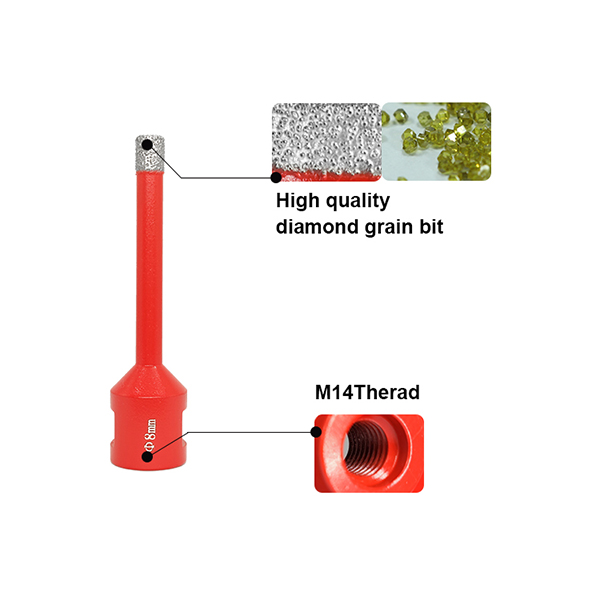 100mm 150mm Diamond Core Drill Bit For Stone Marble Drilling Holes