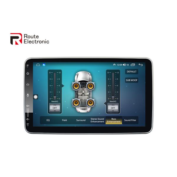 Вращающееся всеобщее стерео автомобиля, радио Дин 10,1 дюймов двойное с камерой