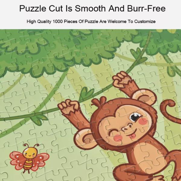 Large Educational 1000pcs Jigsaw Puzzle For Adults Pantone Color