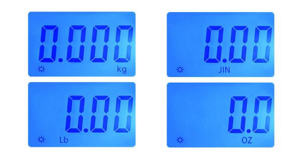 Corps en plastique ABS Weiheng haute précision 50 kg Balance numérique de poids des bagages pour la pesée des articles