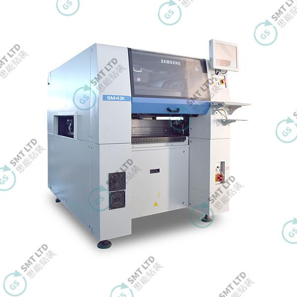 Máquina de colocación y recogida Samsung SM431 55K CPH Sistema SMT