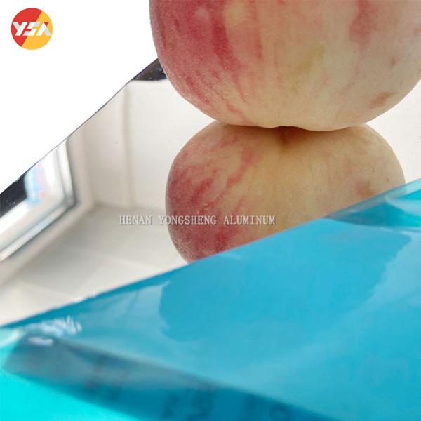 1000 3003 High Gloss Mirror Aluminum Sheet For Lighting Reflector Display Cabinet Elevator Decoration