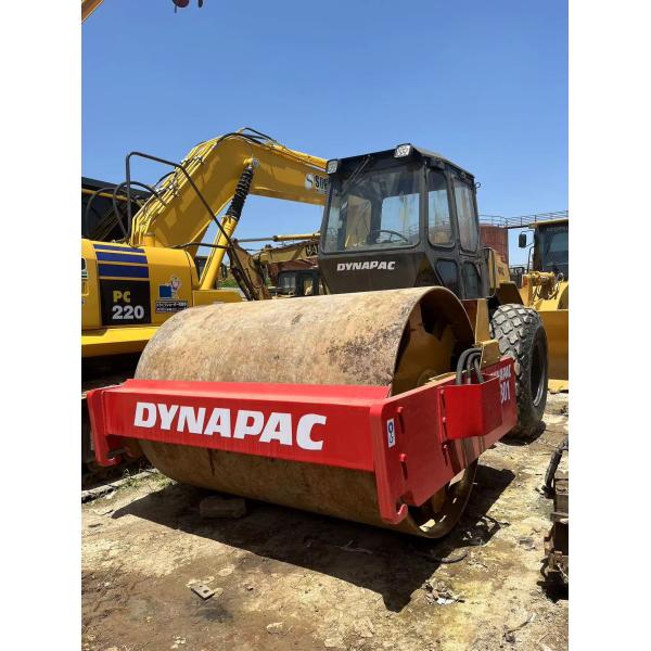 15 Ton Dynapac CA301 Used Road Roller with Original Paint and HINO Engine from Japan