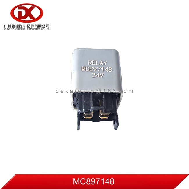 Relay MC-897148 MC897148 for Mitsubishi Excavator Fuso Fv515 8DC93 24V/12V 4P