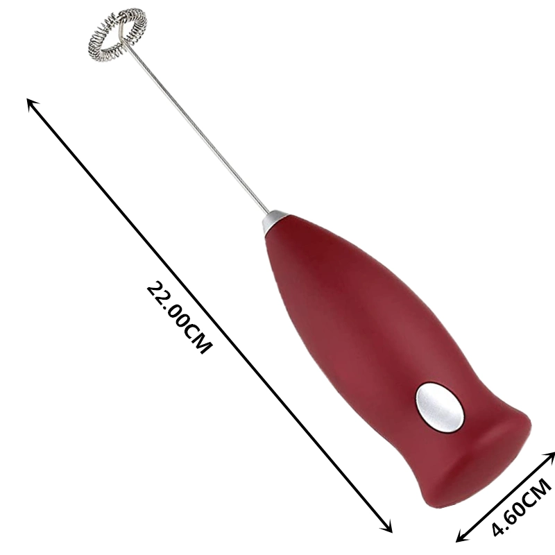 Молочная пенка 2XAA Электрический смеситель кофе с батареей