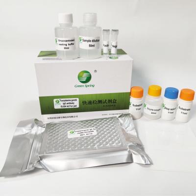 Teste rápido Kit For Pet 96 Wells/jogo PBF ISO9001 do Toxoplasma de Gondii IgG ELISA do Toxoplasma