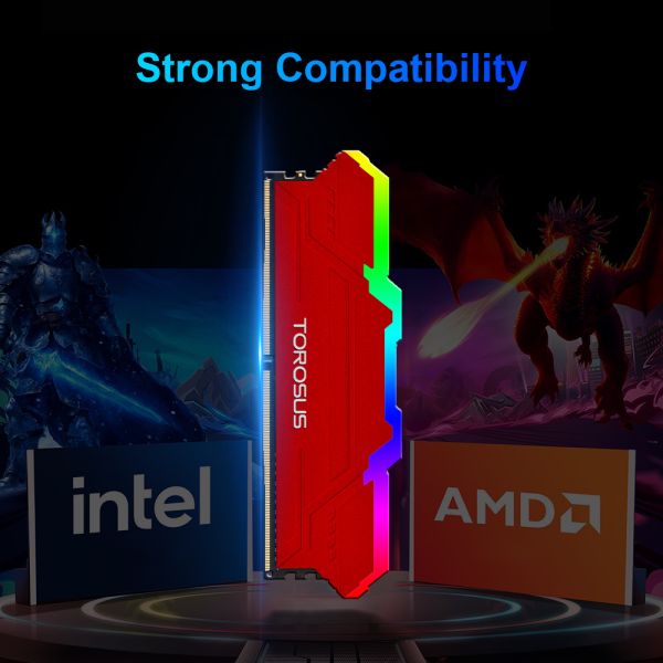 TOROSUS RH50/RH40 Desktop Memory with RGB Heat Sink Series