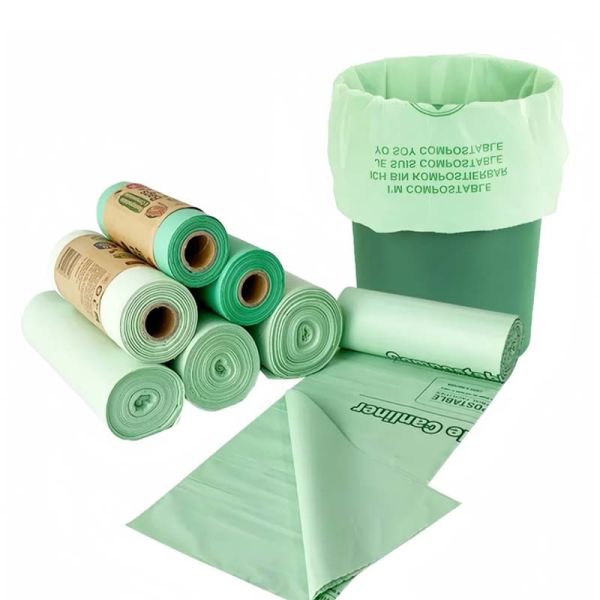 Eco Friendly Custom Biodegradable Plastic Bags Waterproof Home Plastic Bags Leakproof