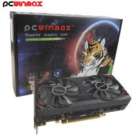 PCWINMAX Radeon RX 5500 XT Carte graphique 8 Go GDDR6 128 bits HD 2XDP PCI Express 4.0X8 Ventilateur double
