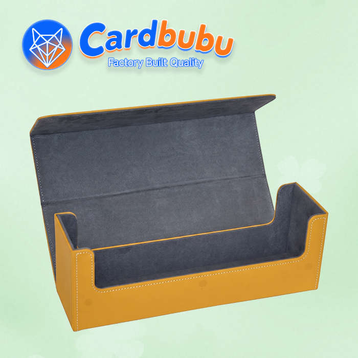 Collectors Mtg Deck Holder PU Table Game Tcg Card Storage Box