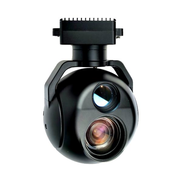 10x Optical Zoom 2-Axis Stabilized Gimbal Camera with 640×512 Thermal Imaging and IP Output