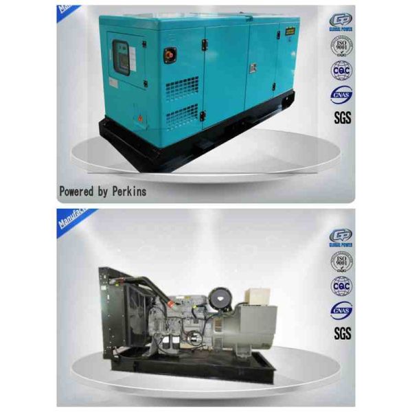 Perkins Soundproof Open Cummins Diesel Generator Set 500kva Perkins Engine