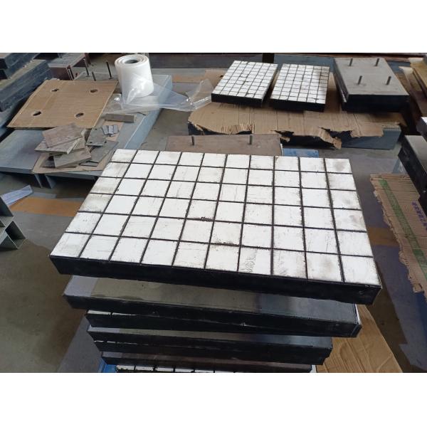 Плита носки вкладыша 500*500 глинозема 92% керамическая керамическая