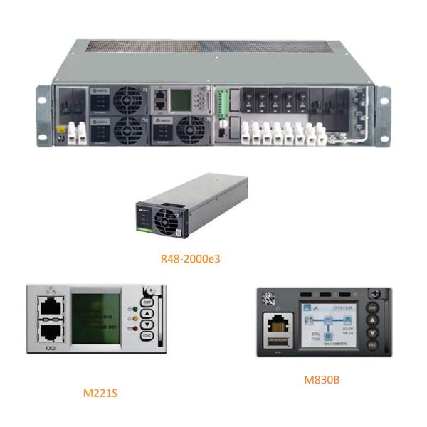 Rack Mount Emerson Vertiv Telecom Hybrid System Netsure 531 A32 6KW 48V DC Power System
