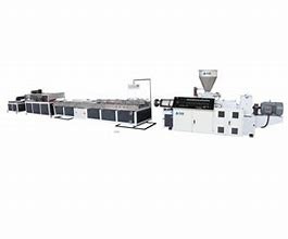 Линия штранг-прессования профиля винта WPC близнеца порошка 4m/Min PE