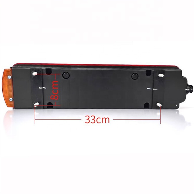 Sinotruk Howo A7 Authentic Red Combination Tail Light New Condition Compatible Dongfeng Jiefang No. Wg9719810012/Wg9719810011