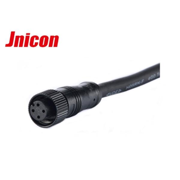 LED Outdoor Lamp Waterproof Male Female Connector , IP68 3 Pin Circular Connector