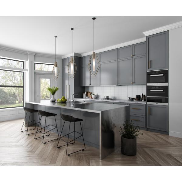 Cabinetes de madera de melamina Diseños de cocina