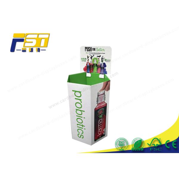 Картон дисплея ящика сброса розницы печатания таможни 4К КМИК с съемным заголовком