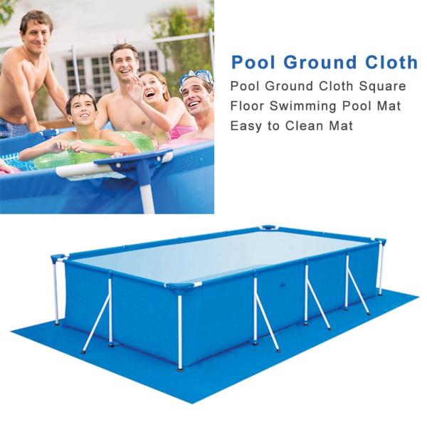 Large Size Swimming Pool Square Ground Cloth Lip Cover Dustproof Floor Cloth Mat Cover For Outdoor Villa Garden Pool