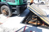 Bloquants routiers d'urgence Circuit EFO pour 2 secondes Réponse Puissance 7,5 kW Épaisseur de la plaque supérieure 25 mm