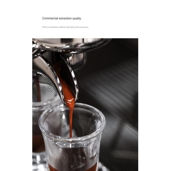 Adjustable Extraction Water Temperature Professional Grade Espresso Machine for Coffee