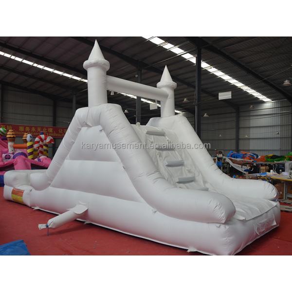 Inflatable Castle Slide Combination Gas White Slide with Blower C/E or U/L Standard