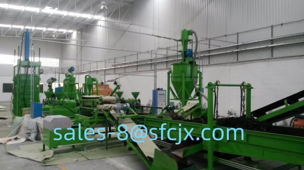 Ligne de production de machines de recyclage de pneus entièrement automatiques personnalisées