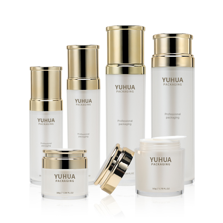 бутылка лосьона насоса набора 38g 35ml 150ml косметическая упаковывая акриловая устанавливает