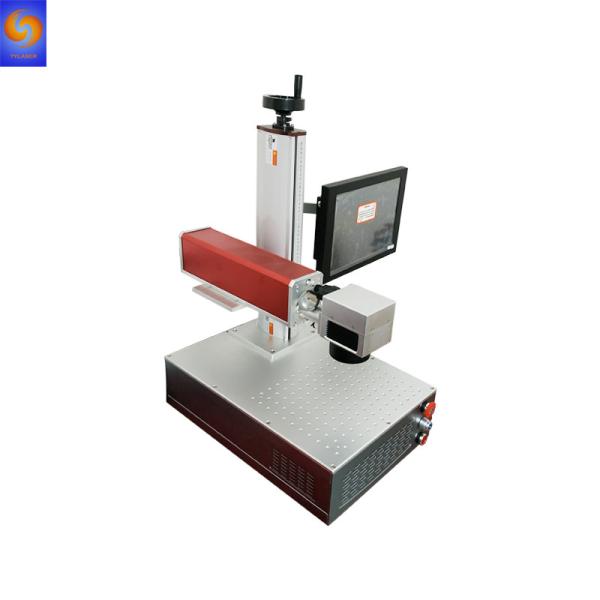 Mini Portable unibody Metal Marking Machine Chassis Number Fiber Laser Engraving Machine