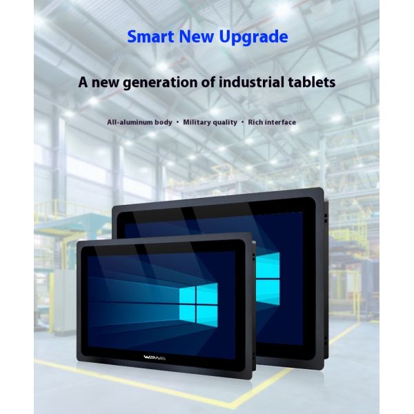 Custom All-In-One Industrial Tablet PC with Full Aluminum Enclosed Capacitive Screen Industrial Computer Accessory
