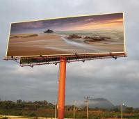 Stimuler les sens du public Affichage publicitaire LED avec support de coin sans couture