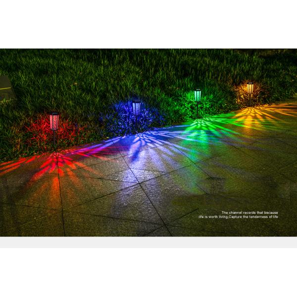 Auto On-Off Solar Powered Garden Decorative Lights IP65 for Walkway Illumination
