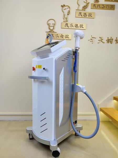 Professional UK Plugs Type Diode Laser Hair Removal Machine with STANDING Design and 755/808/1064 NM