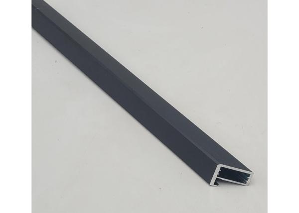 Perfis decorativos de alumínio de anodização do revestimento do moinho para o quadro de armário do vinho