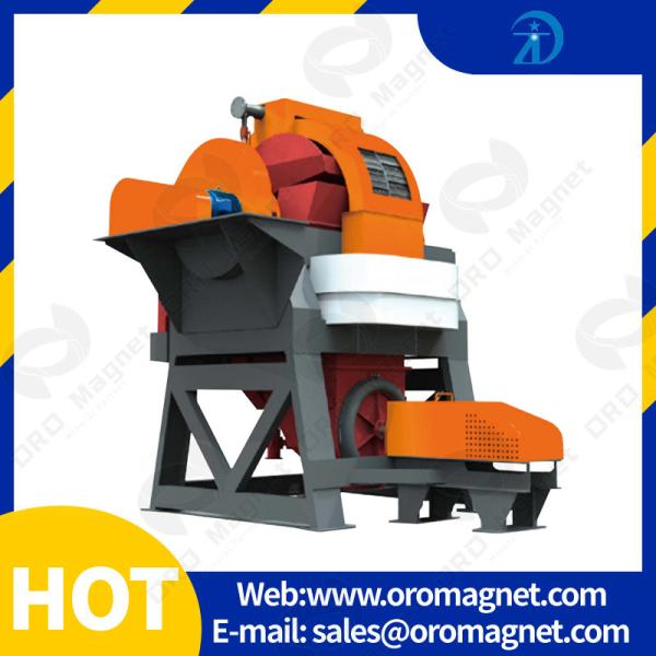 High Gradient Flat Ring Magnetic Separator With Swivel Outer Diameter 2m