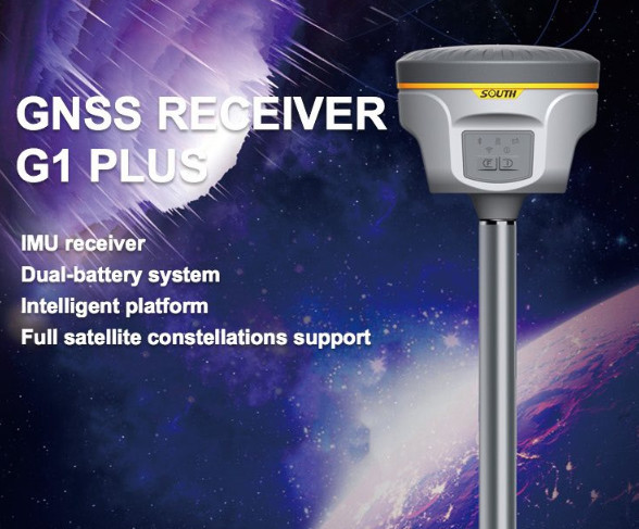 Южный приемник Gps галактики G1 Bluetooth Rtk, система Rtk Gnss 220 каналов