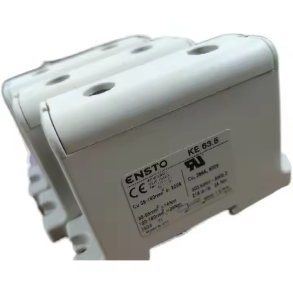 Heavy-Current 3-Pole Terminal Strip 75-90kW ENSTO KE63.5 285A 600V Plastic Terminal Block for Inverter