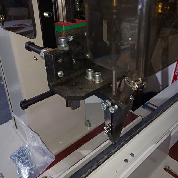 0.54 Kw Aluminium Window Fabrication Machines Pvc Windows Screw Fastening Machine