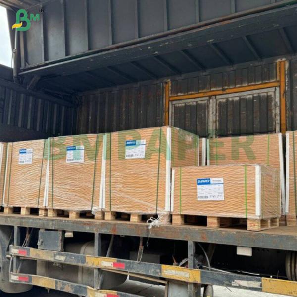 140g Semi - Extensible Brown Unbleached Cement Kraft Paper For Wrapping