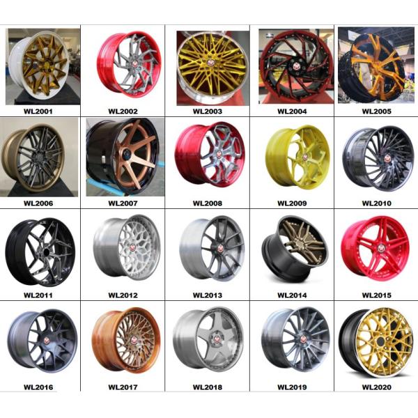 Customized Step Lip Forged Alloy Wheel 19 Inch For A5 A7 A8 GLE S65 C63
