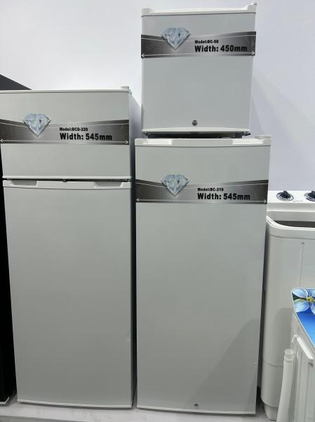 Grande Capacidade Dupla Portas Freezer Frigorífico Degelo Doméstico Uso Comercial Frigorífico Vertical Bcd-240