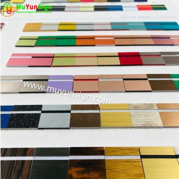 UV Stable ABS Double Color Sheet Chemical Resistant for Signage / Displays