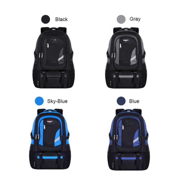 Travel Outdoor Hiking Backpack Large Capacity Oxford Laptop Backpacks Mountaineering