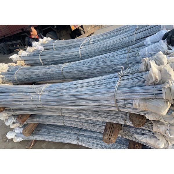 2.28m long 3.36mm thickness Double Loop Quick Link Ties Wire for Textile and cloth